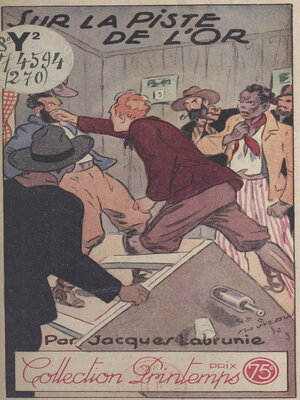 cover image of Sur la piste de l'or